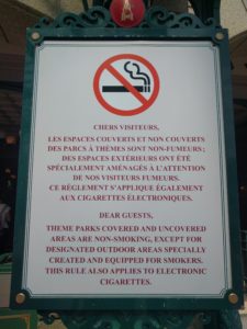 no smoking sign DLP
