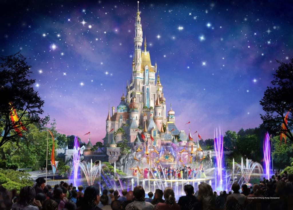 Hong Kong Disneyland - New Sleeping Beauty Castle