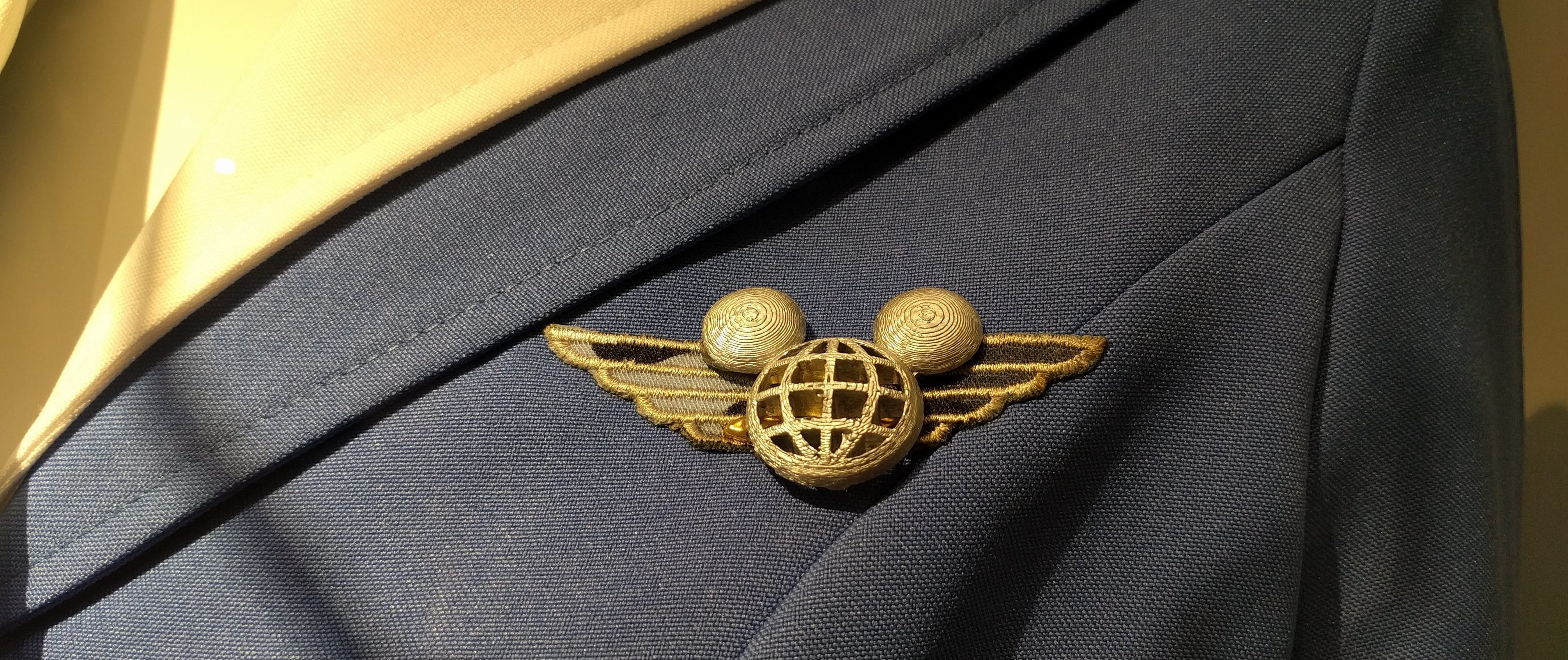 Uniform of Stewardess with Mickey Ears - Disney Round the World