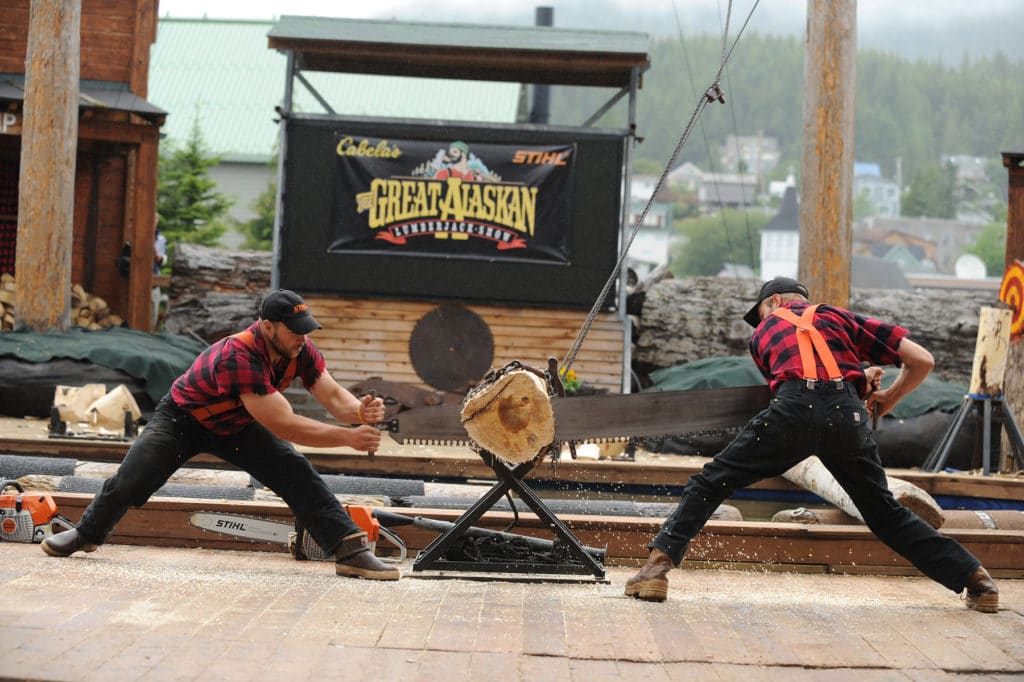 The Great Alaskan Lumberjack Show