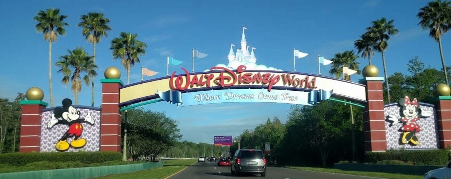 Walt Disney World Resort Entrance Sign