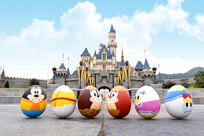 Spring Hong Kong Disneyland Eggs - Disney Friends Springtime Carnival