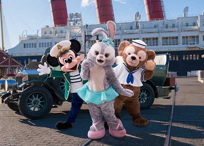 Toky DisneySea StellaLou Mickey and Duffy