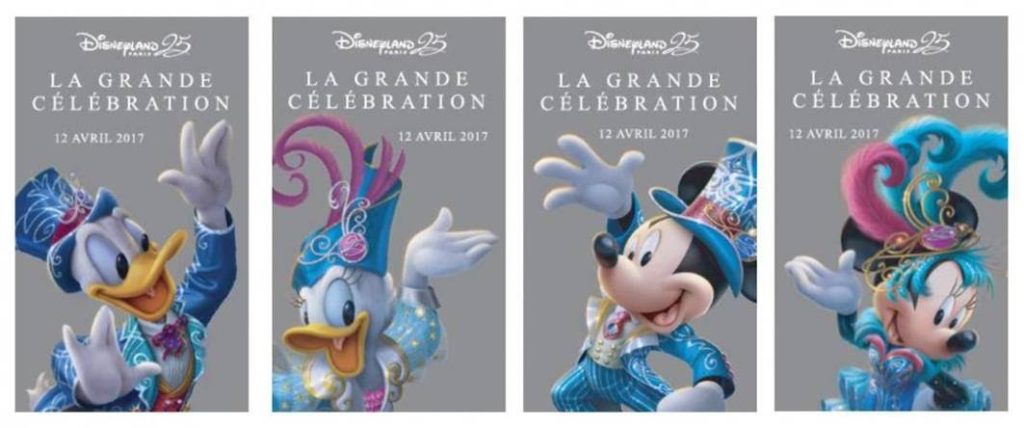 Anniversary ticket - Disneyland Paris