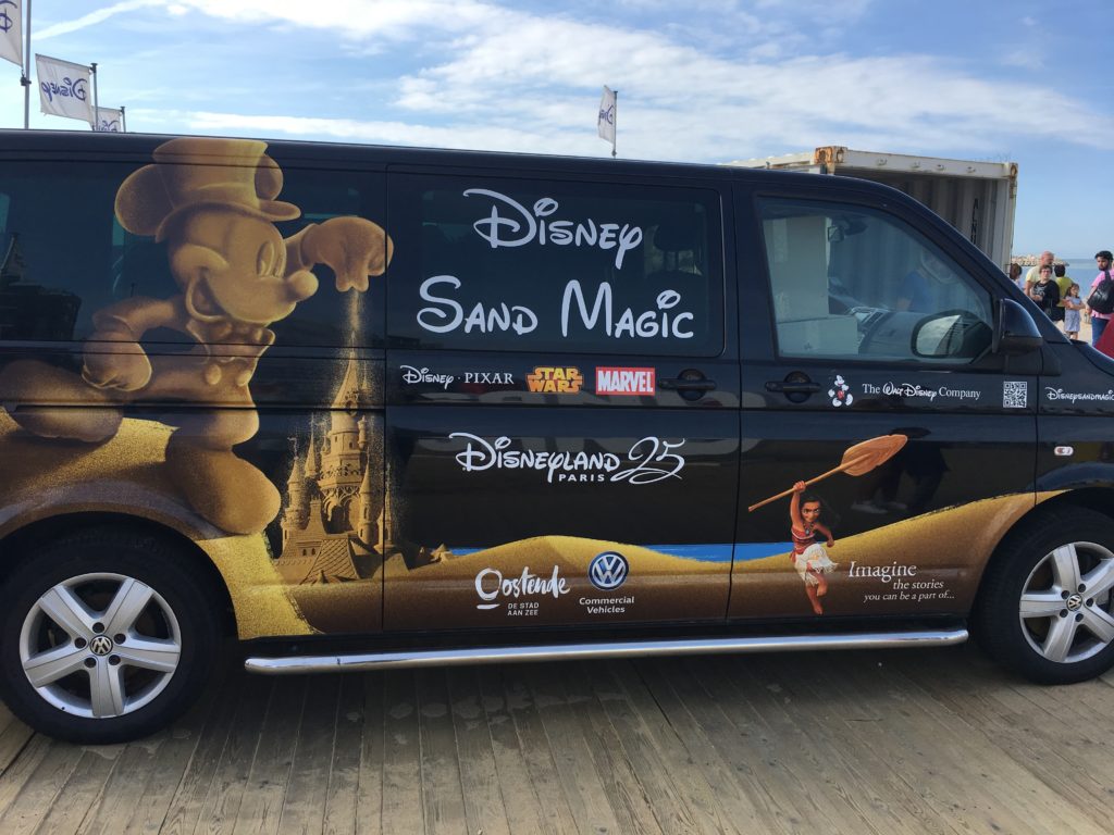 Disney Sand Magic 2017 - Van