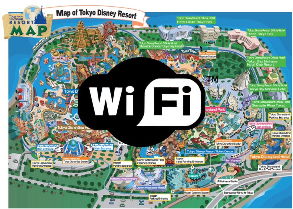Tokyo Disney Resort Wi-fi