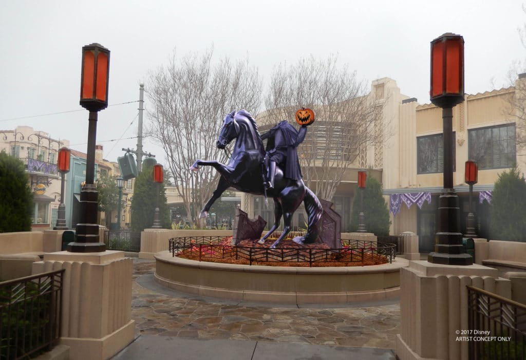 Disney California Adventure Halloween - Headless Horseman