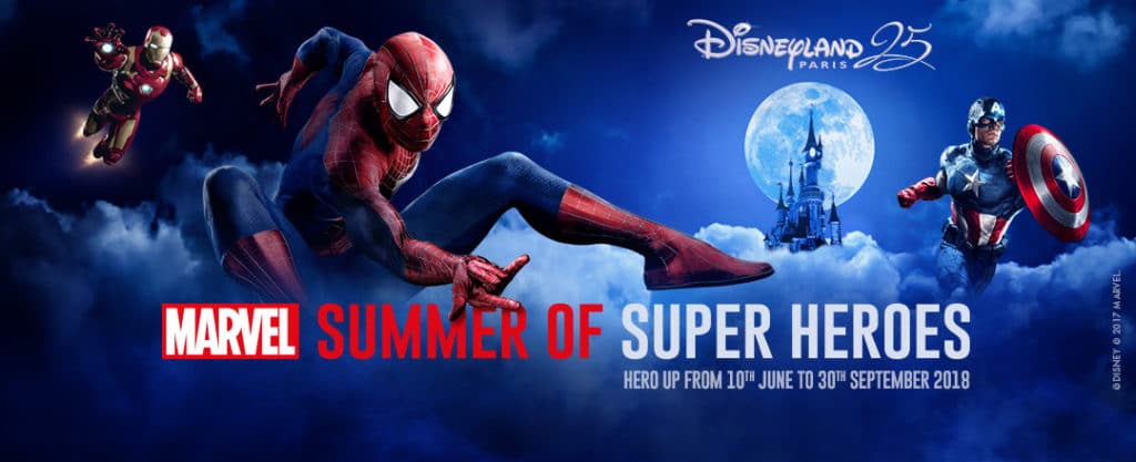 Disneyland Paris - Marvel Summer of Super Heroes 2018