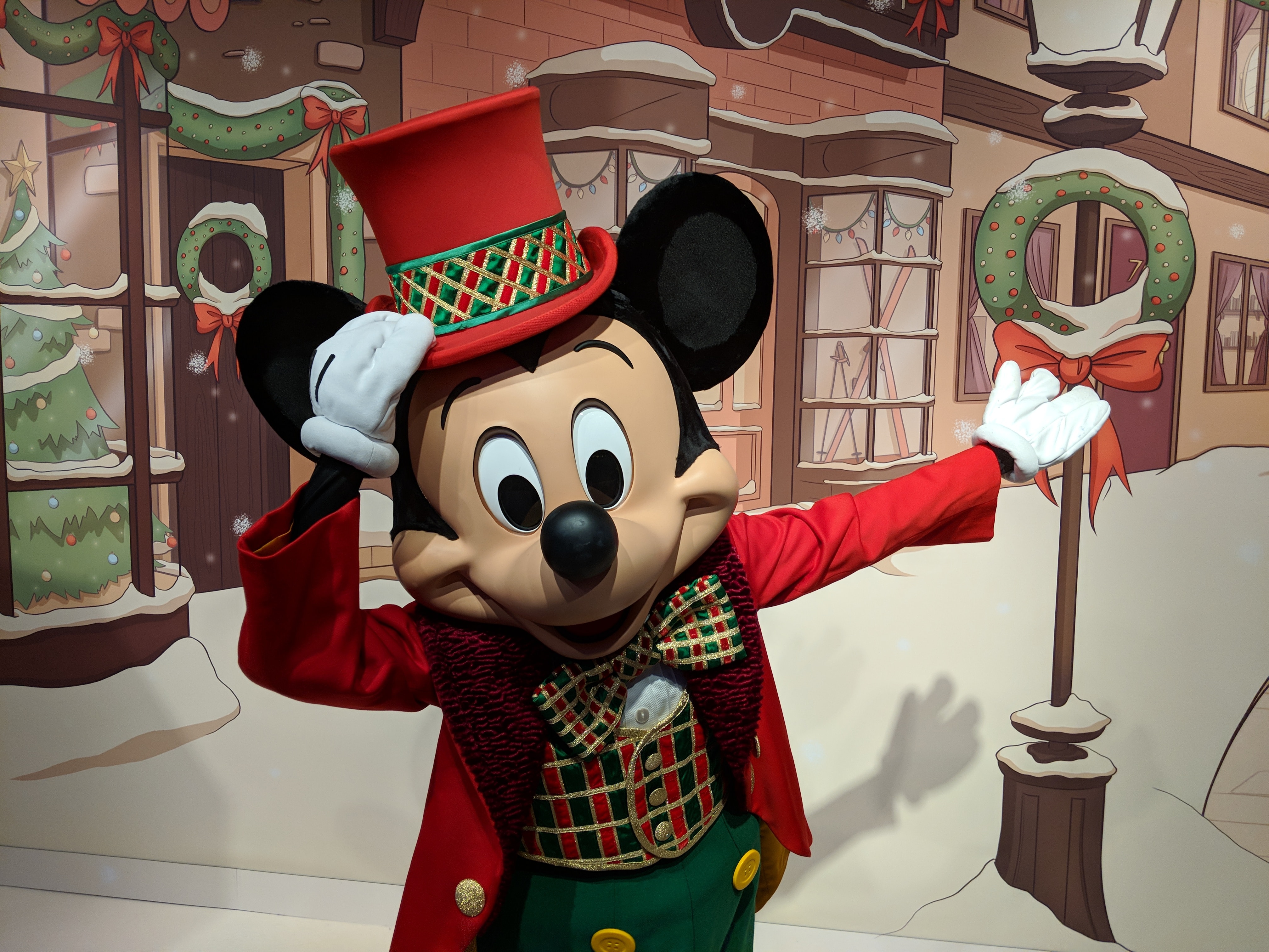 Disneyland Paris - Christmas 2017 - Mickey Meet 'n Greet