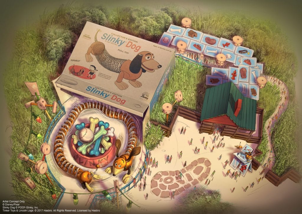 Shanghai Disney Resort - Toy Story Land - Slinky Dog Spin rendering