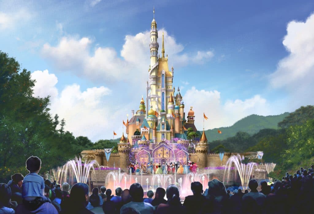 Hong Kong Disneyland - Castle Transformation