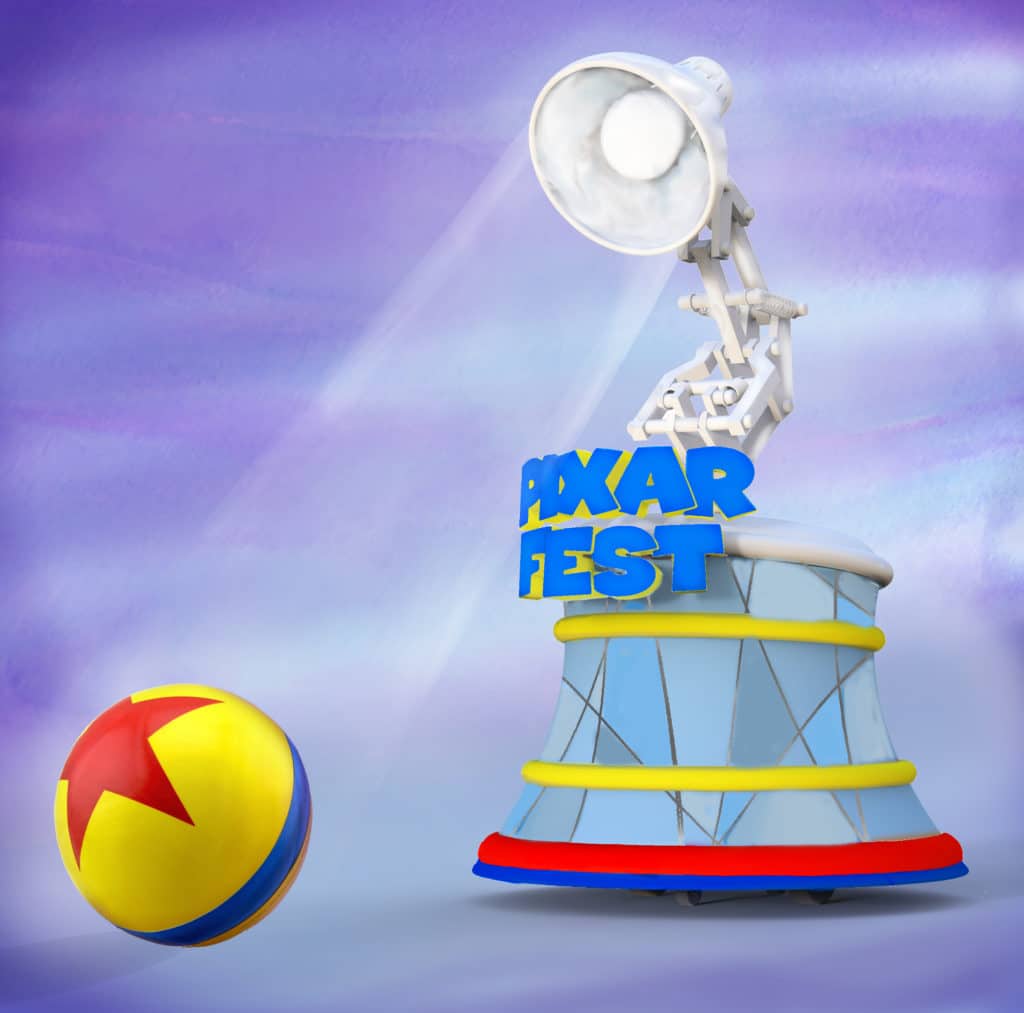Pixar Play Parade - Pixar Lamp