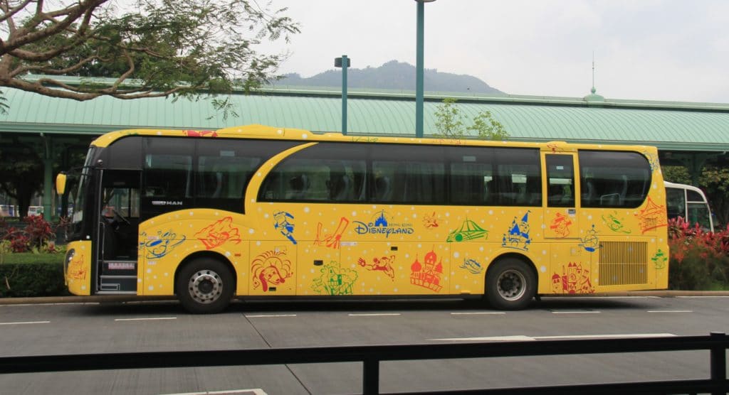 Hong Kong Disneyland - Bus