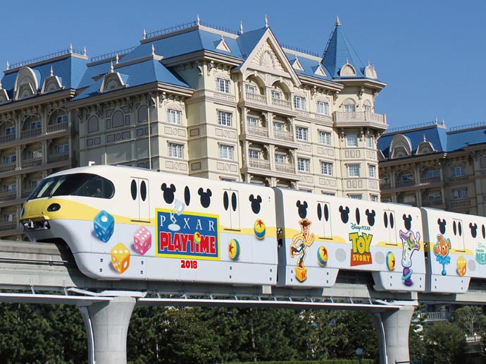 Tokyo DisneySea - Pixar Playtime - Resort Line