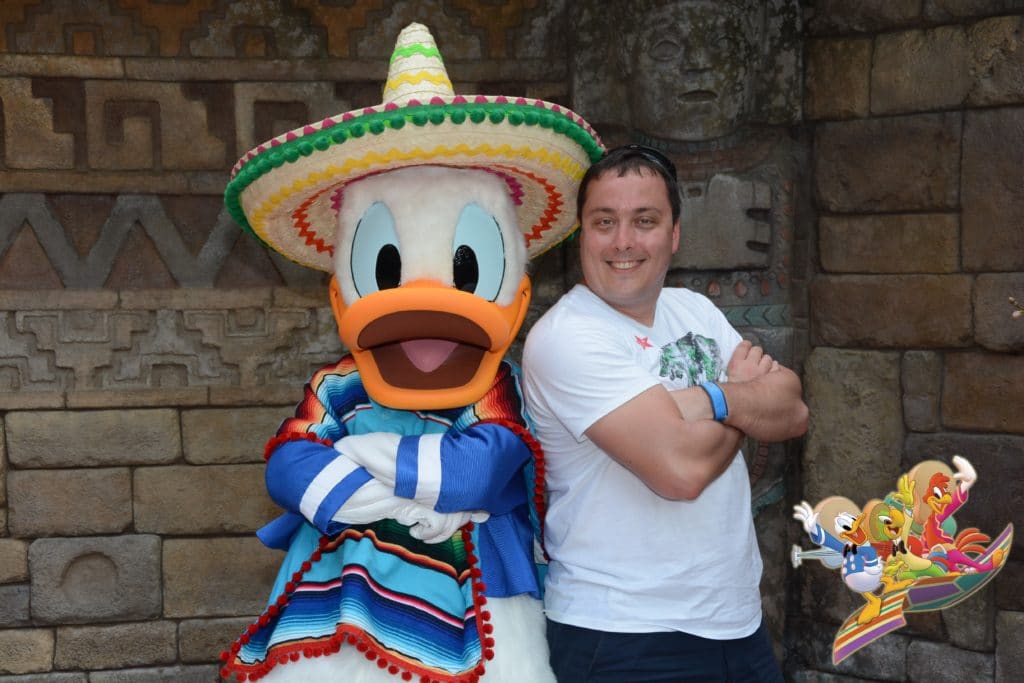 Walt Disney World - Epcot - Donald and Arvid