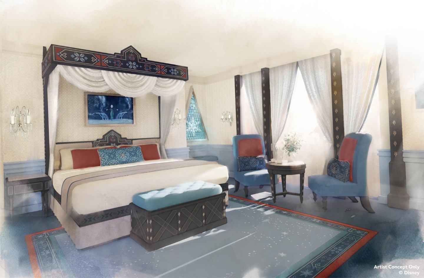 El Hotel Disneyland de París tendrá habitaciones con temática de Frozen -  Travel to the Magic